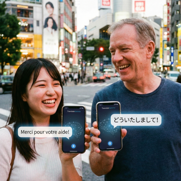 TranslateGemma – La traduction locale haute qualité par Google