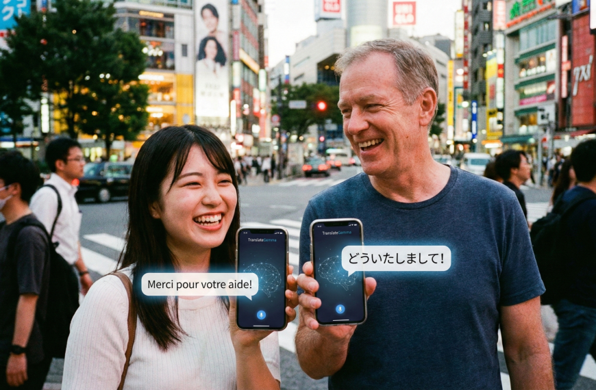 TranslateGemma – La traduction locale haute qualité par Google