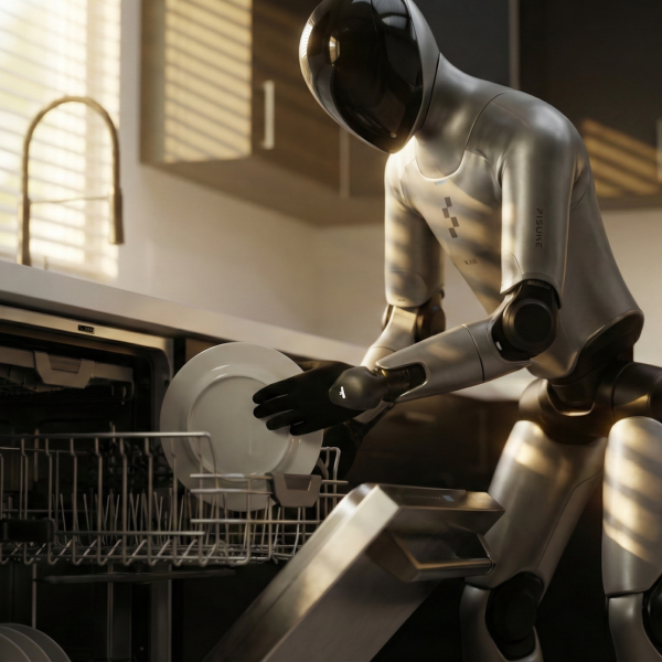 Helix 02 – Le robot qui vide votre lave-vaisselle pour de vrai