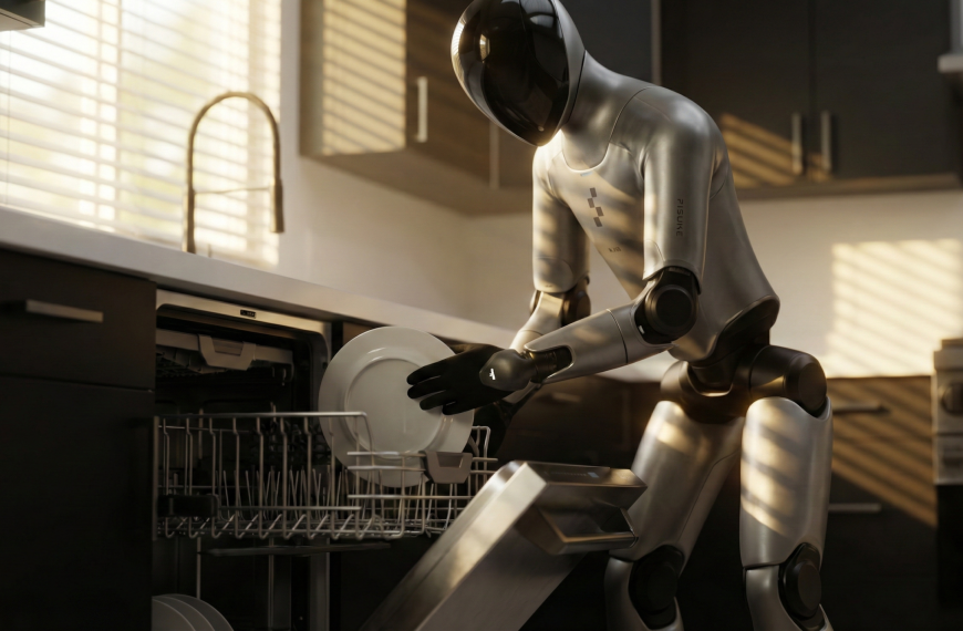 Helix 02 – Le robot qui vide votre lave-vaisselle pour de vrai