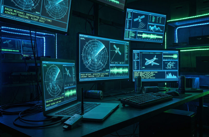 Intercept – Un dashboard SIGINT pour votre clé RTL-SDR