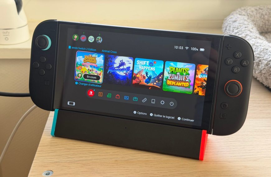 J’ai trouvé le dock de voyage (ou secondaire) idéal pour la Switch 2