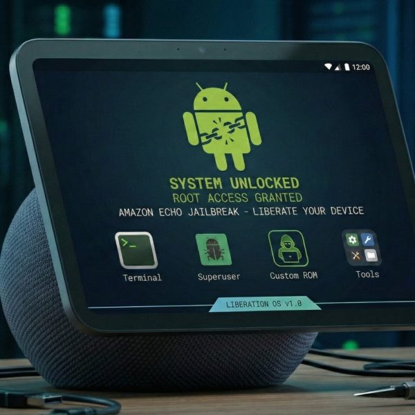 Jailbreaker son Echo Show pour virer les pubs Amazon et installer Android