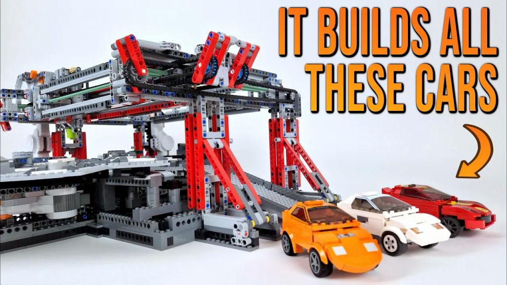 Une usine en LEGO qui fabrique ses voitures toute seule