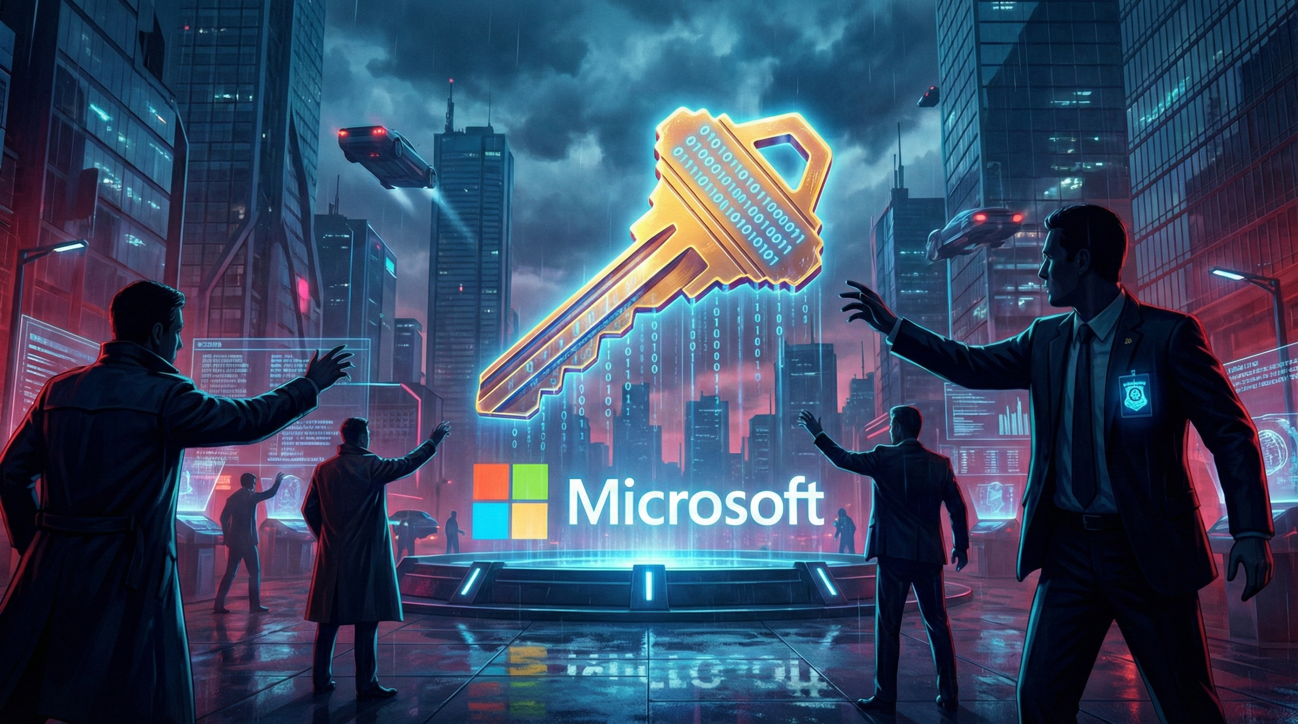 Microsoft file les clés BitLocker au FBI sur simple mandat