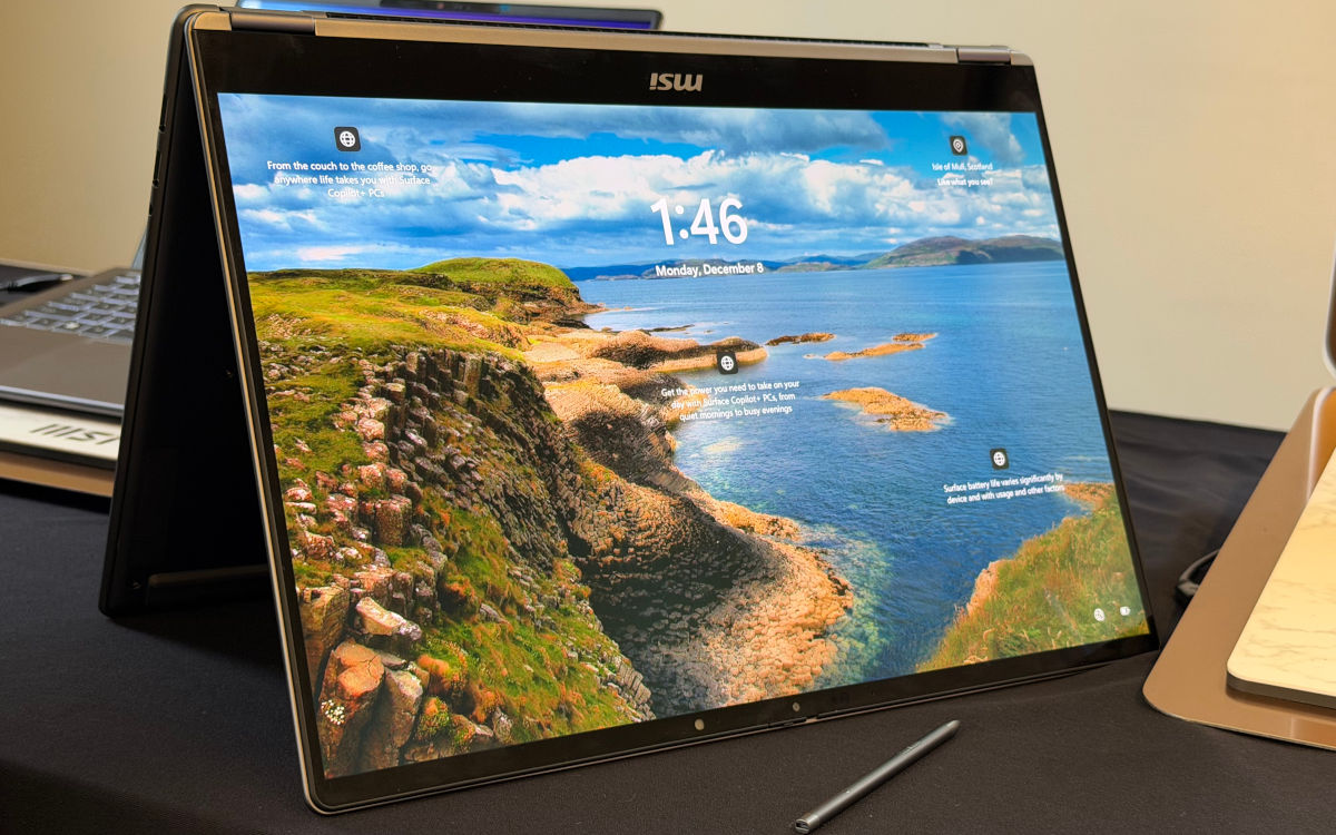 MSI lance les Prestige Flip AI+, des PC portables convertibles avec écran OLED tactile