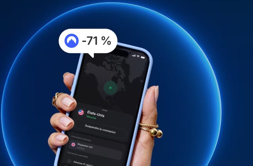 NordVPN est en promo à -71 % pendant les soldes d’hiver, c’est le meilleur moment pour s’abonner