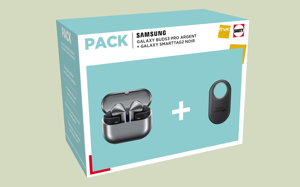 Galaxy Buds 3 Pro : les écouteurs Samsung à moitié prix, avec un SmartTag 2 offert pour les soldes d’hiver