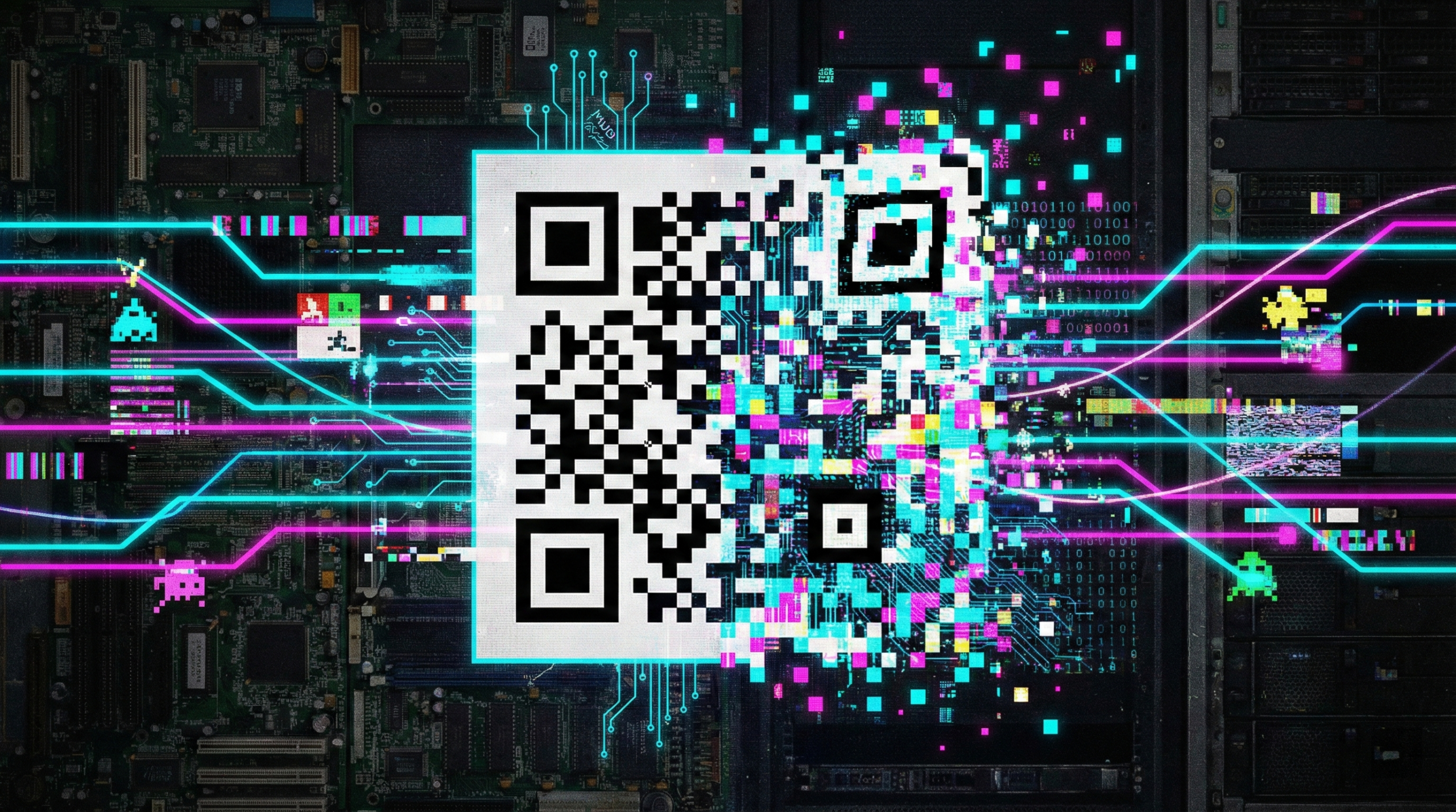 Fini les QR codes moches grâce au génie de Russ Cox