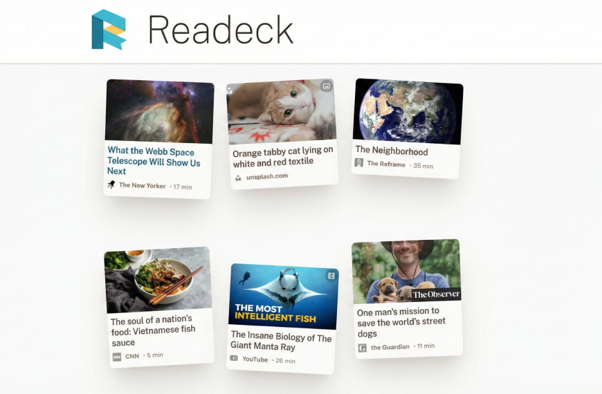Readeck – Le gestionnaire de lecture "read-it-later" qui va vous faire oublier Pocket