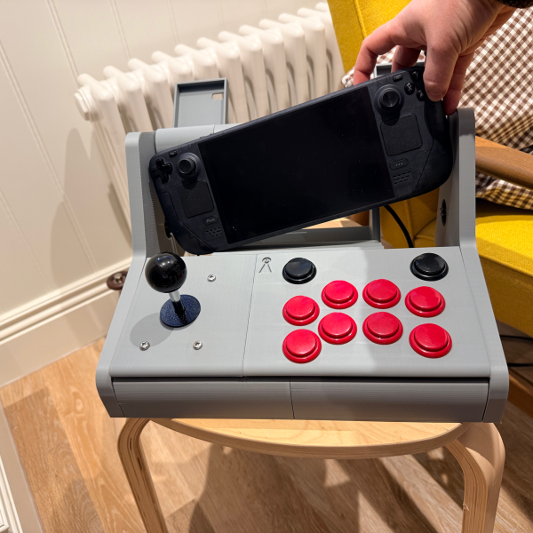 Transformez votre Steam Deck en mini borne d'arcade grâce à l'impression 3D