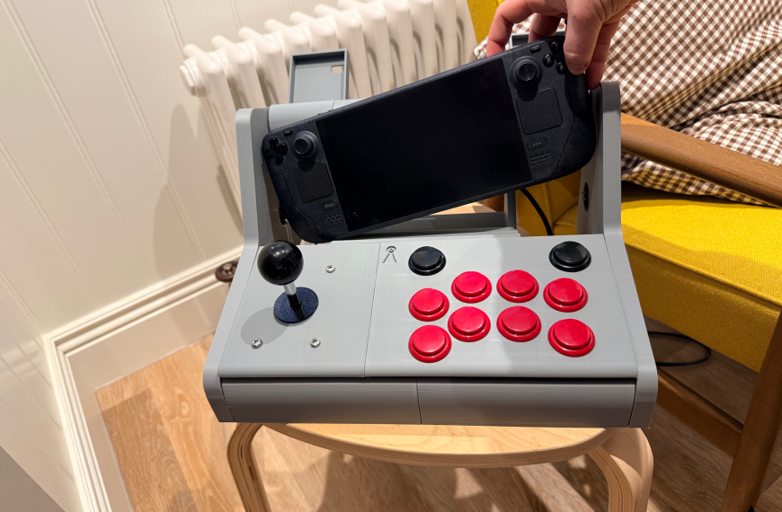 Transformez votre Steam Deck en mini borne d'arcade grâce à l'impression 3D