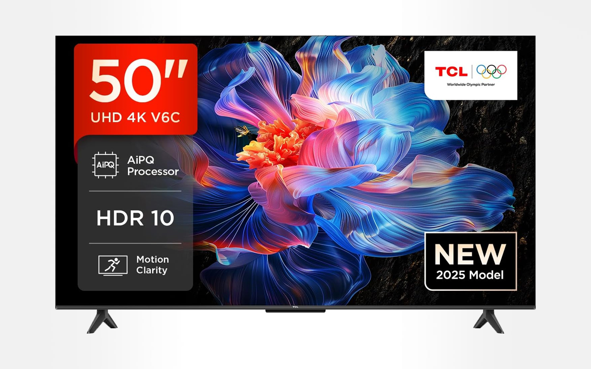 Cette excellente TV TCL HDR 4K de 50” avec Google TV voit son prix chuter à moins de 270 €, vite !