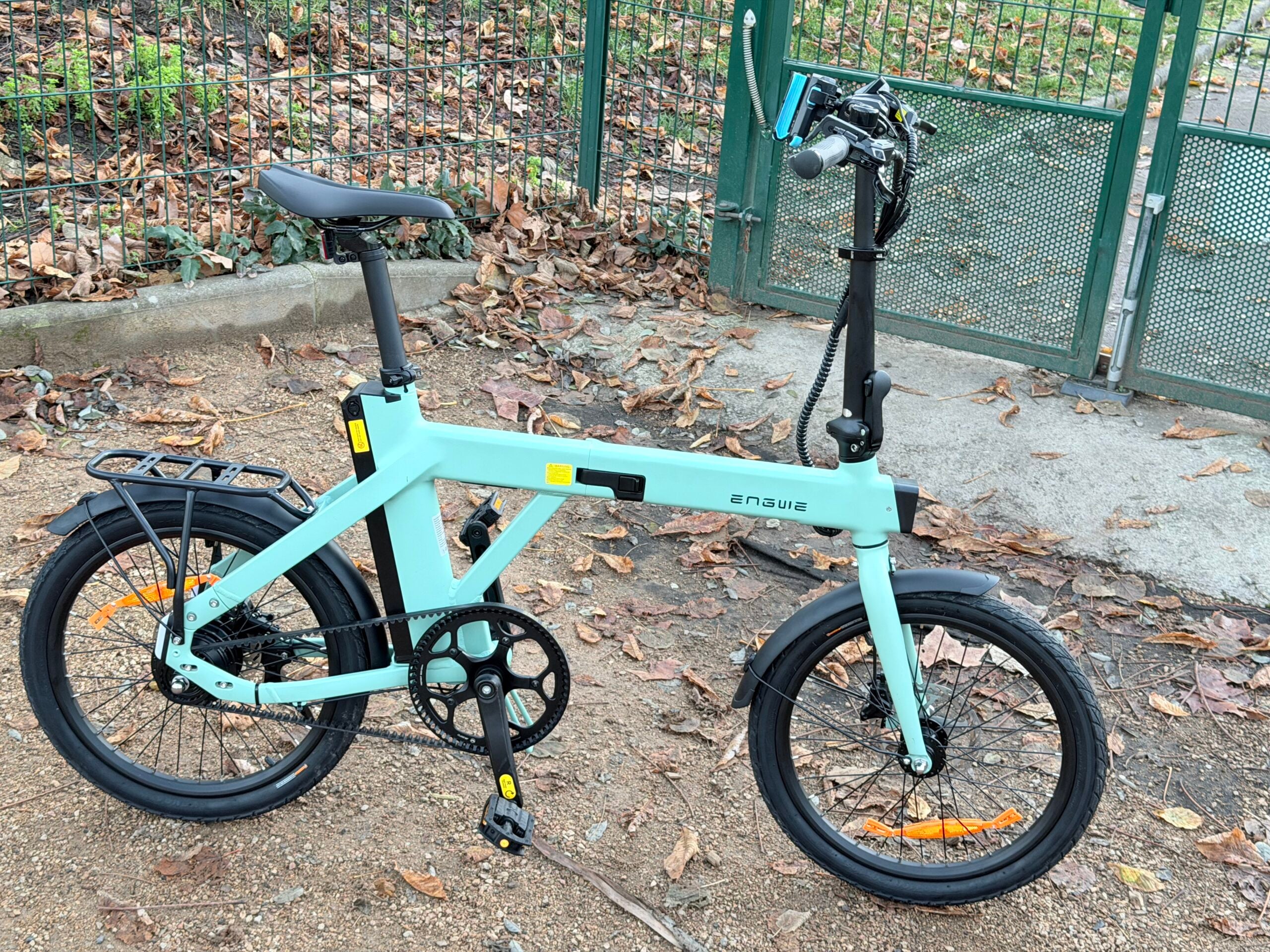 Test du Engwe P20 : le petit vélo électrique urbain qui me suit partout