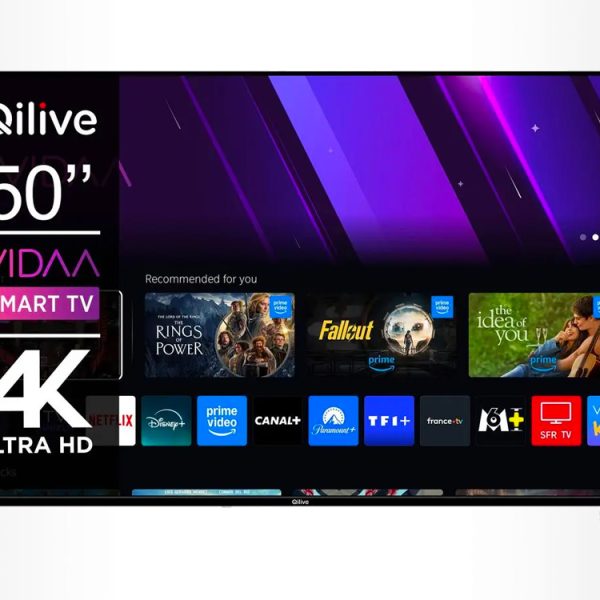 Qilive Q50US251B : vite, cette TV 4K UHD de 50 pouces passe à 199 € pendant les soldes !
