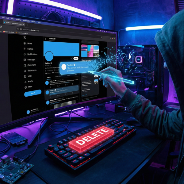 Twitter Deleter – L'extension Firefox qui efface vos tweets automatiquement