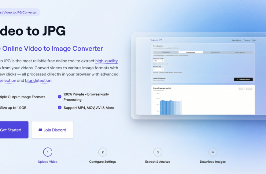 Extraire les meilleures photos d'une vidéo avec Video to JPG