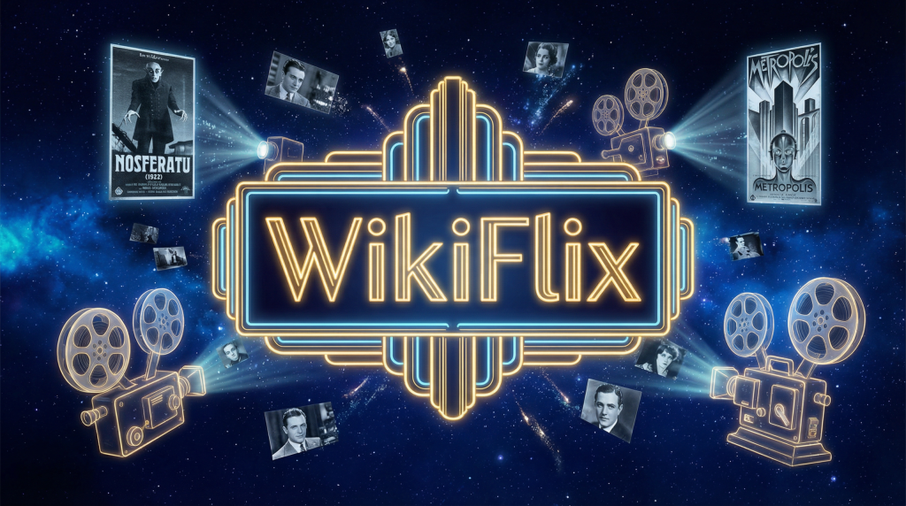 WikiFlix – Plus de 4000 films libres à regarder gratuitement