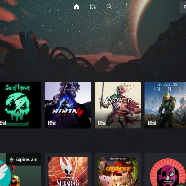 Voici la nouvelle interface Xbox Cloud Gaming, un premier aperçu de la future expérience Xbox ?