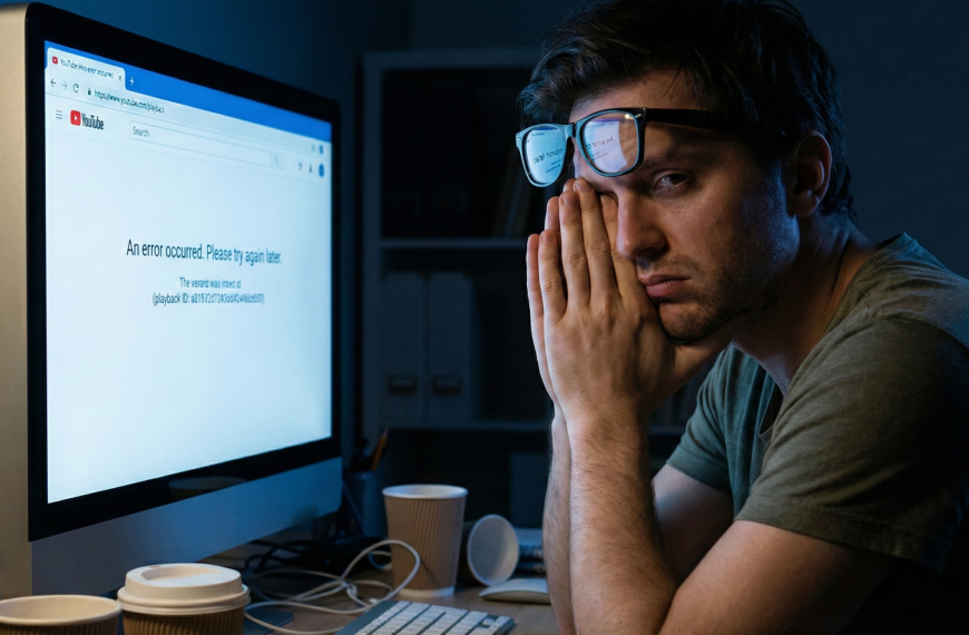 YouTube – Quand le faux bug cache une vraie arnaque