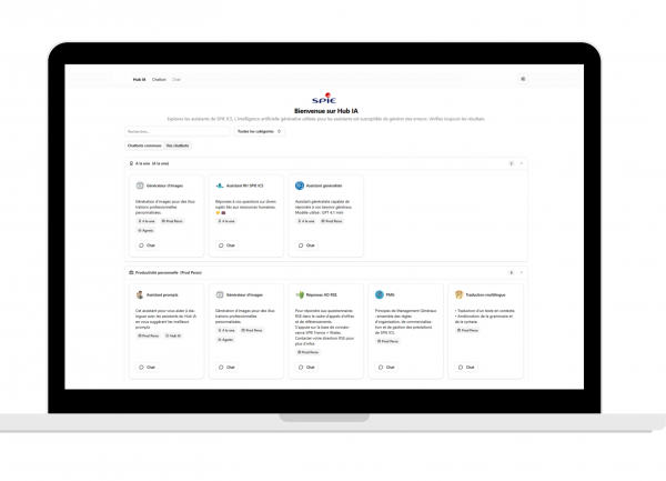 Spie généralise son Hub IA dans toutes ses filiales