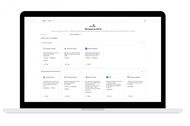 Spie généralise son Hub IA dans toutes ses filiales