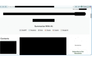 Les boutons « Résumer avec l'IA » facilement manipulables