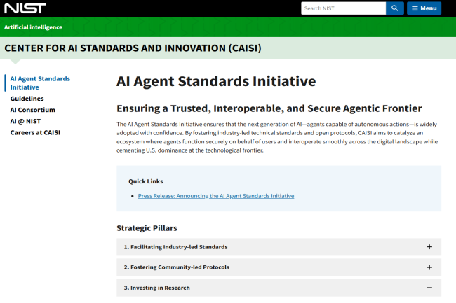 Le NIST planche sur la sécurité et l'interopérabilité des agents IA