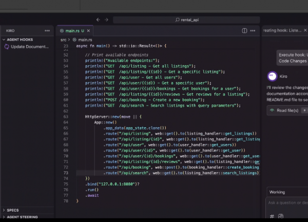 AWS ajoute à Kiro des agents de conception et de correction de bug