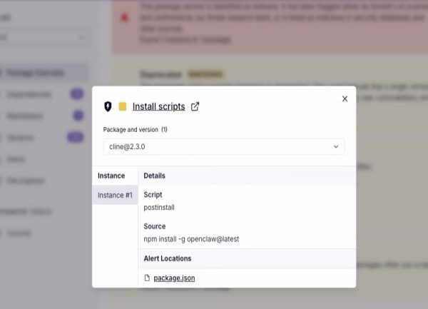 Un paquet npm compromis installe discrètement OpenClaw