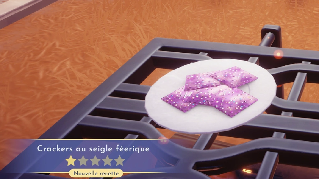 Crackers au seigle féérique Dreamlight Valley : comment préparer cette recette de hors d'oeuvre ?
