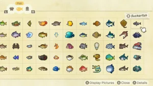 Poissons février Animal Crossing New Horizons : la liste complète