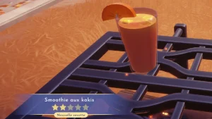 Smoothie aux Kakis Dreamlight Valley : comment préparer cette recette 2 étoiles ?