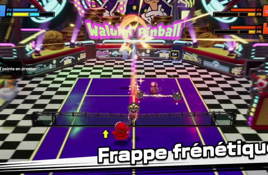 Mario Tennis Fever : on enchaîne les duels loufoques pour maîtriser les frappes frénétiques