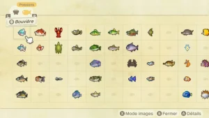 Poissons avril Animal Crossing New Horizons : la liste complète