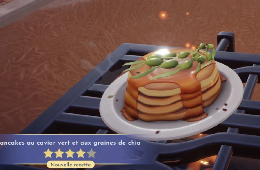 Pancakes au caviar vert et aux graines de chia Dreamlight Valley : comment préparer cette recette 4 étoiles ?