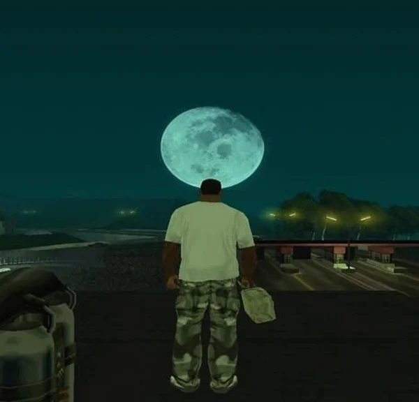 Après 23 ans, l'un des plus gros mystères de GTA est résolu : on sait pourquoi la lune grossit quand on lui tire dessus !