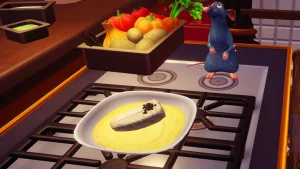 Esturgeon poché au beurre de basilic Disney Dreamlight Valley : comment préparer cette recette quatre étoiles ?