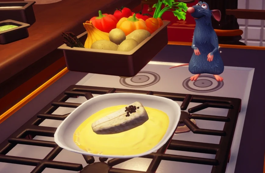 Esturgeon poché au beurre de basilic Disney Dreamlight Valley : comment préparer cette recette quatre étoiles ?