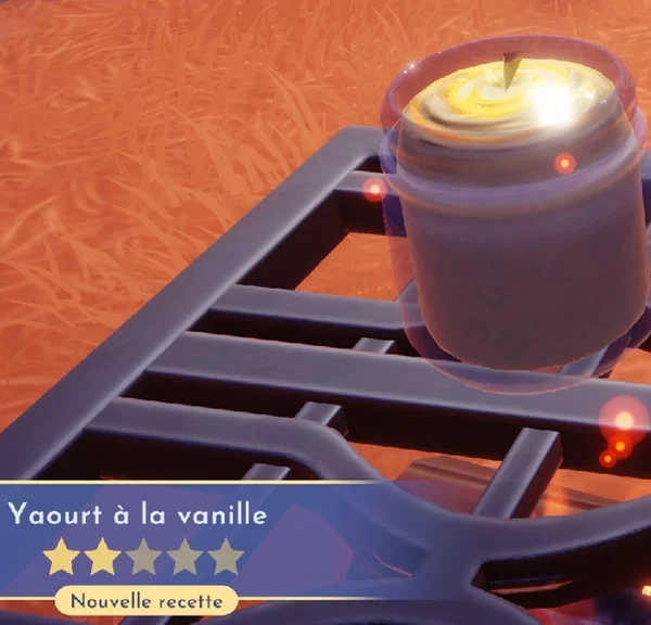 Yaourt à la vanille Disney Dreamlight Valley : comment préparer cette recette 2 étoiles ?