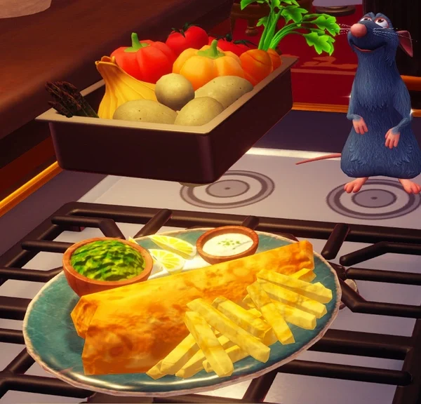 Fish 'n' Chips Disney Dreamlight Valley : comment préparer cette recette 4 étoiles ?