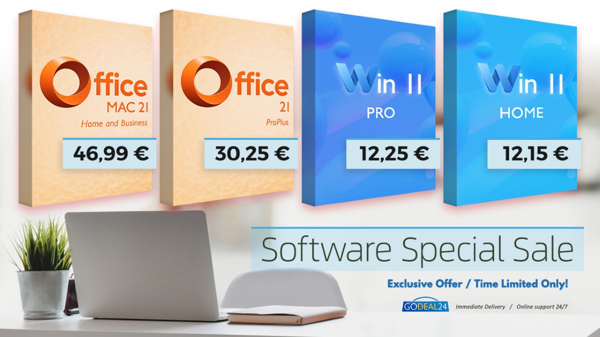 Office et Windows à prix mini : les licences Microsoft à saisir chez Godeal24 dès 12€ !