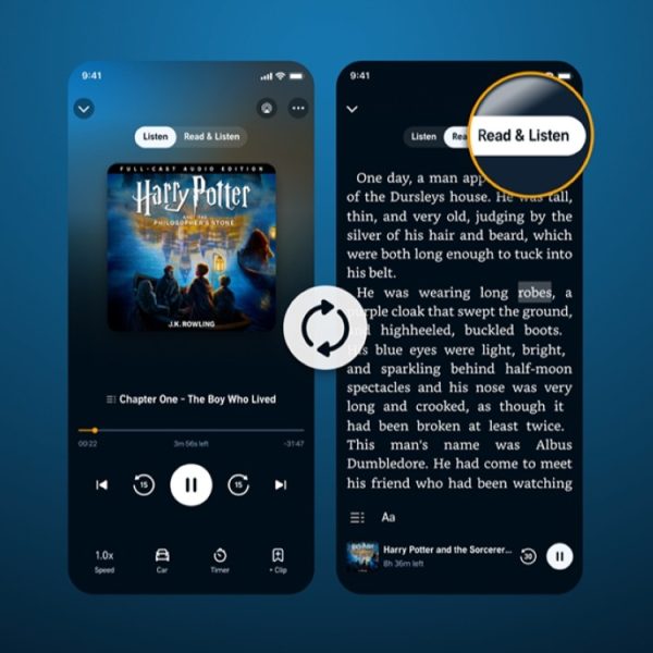 Vous décrochez quand vous lisez ? Voici l’option de lecture immersive d’Audible pour vous faire garder le fil