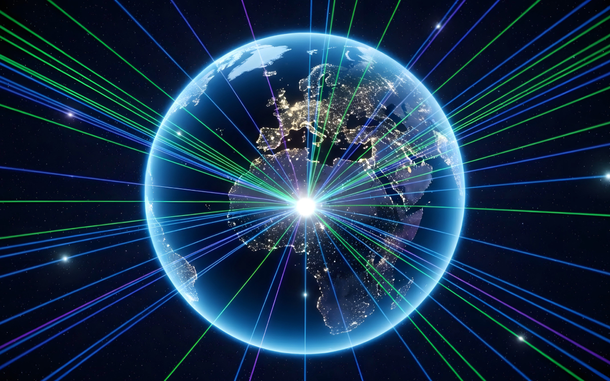 Un laser terrestre envoie des données à 120 Gb par seconde à un satellite, nouveau record