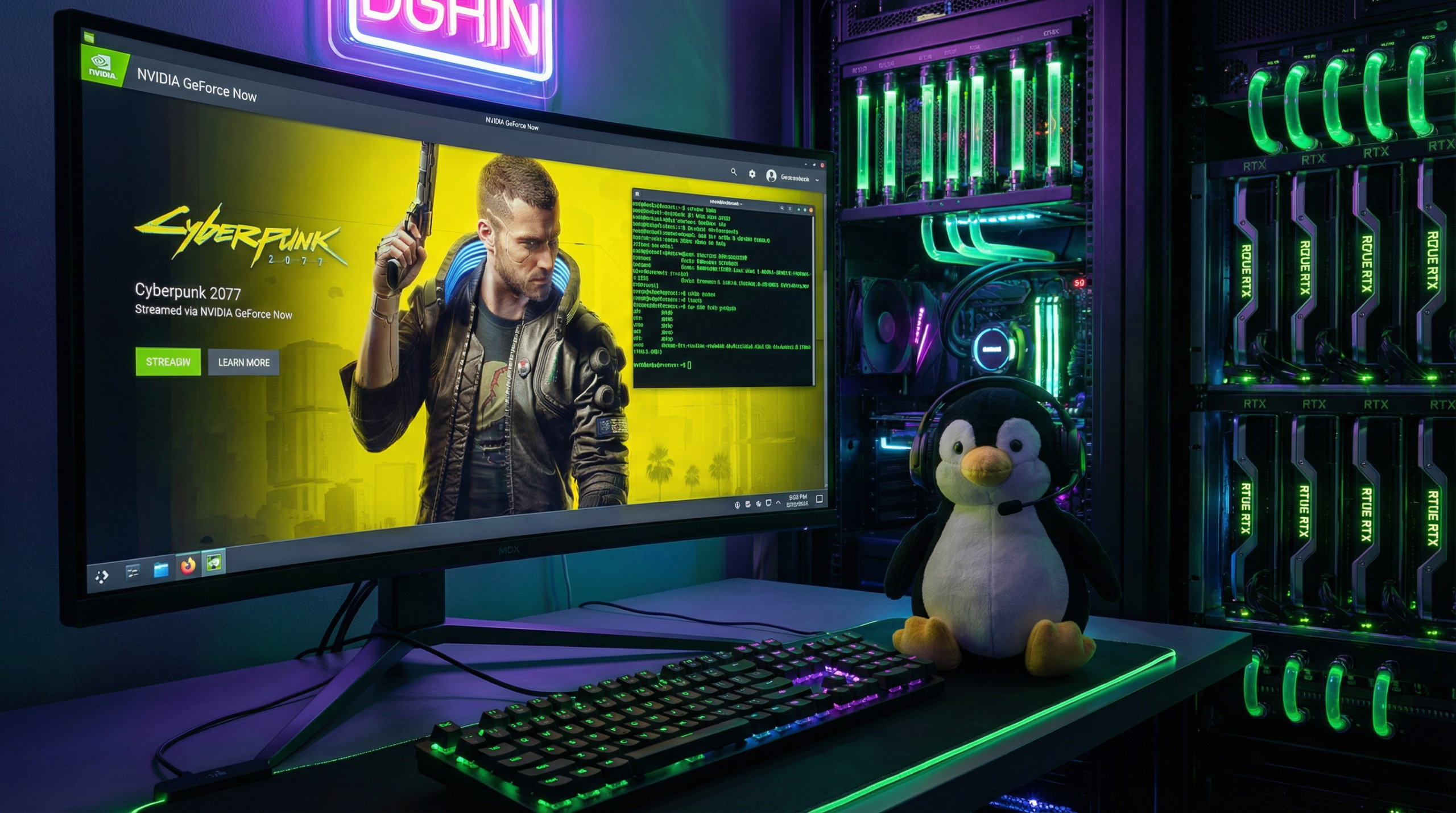 GeForce Now Linux – NVIDIA lâche enfin son client natif pour les gamers manchots