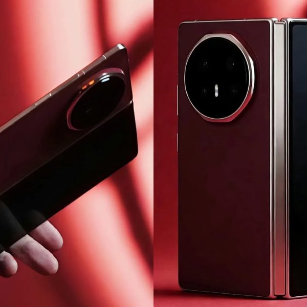Le Honor Magic V6 se dévoile en photos dans une version pliable ultra-fine rouge sombre