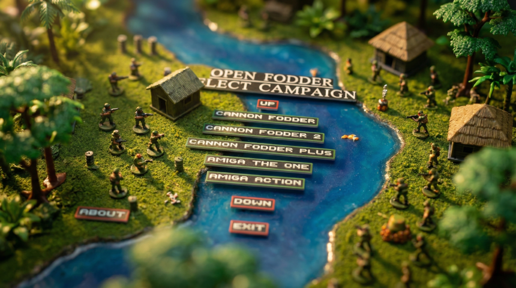 OpenFodder – Pour rejouer à Cannon Fodder sur Linux