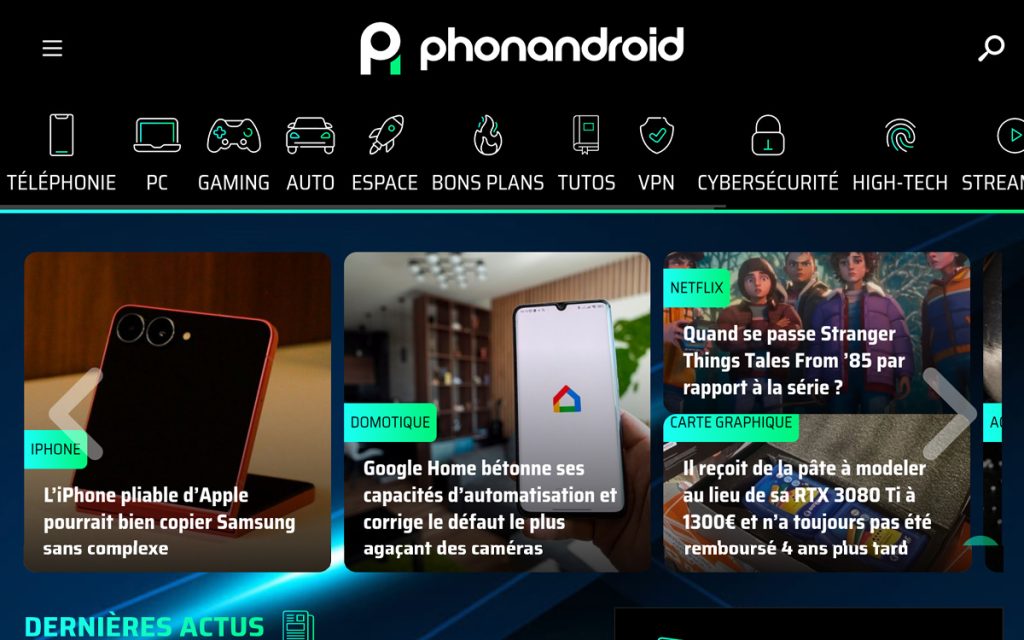 Phonandroid : le site se refait une beauté et accueille une nouvelle rubrique !