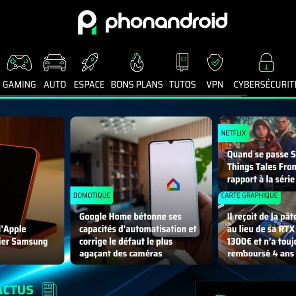 Phonandroid : le site se refait une beauté et accueille une nouvelle rubrique !