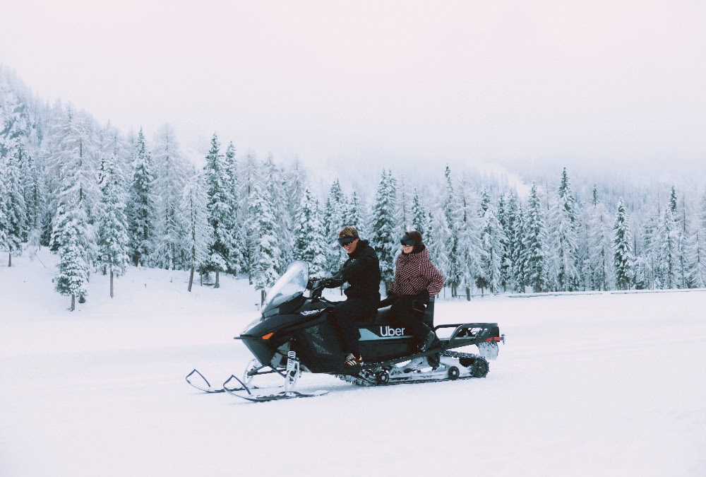 Uber propose désormais des trajets en motoneige